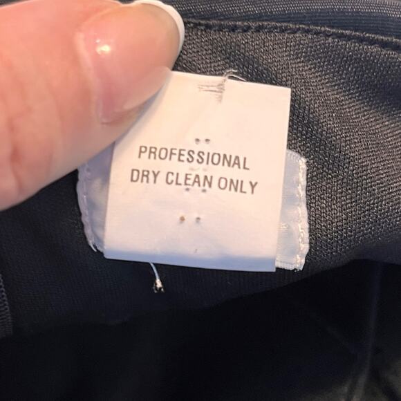 Cache Black Ruffle One Shoulder Ruched Mini Dress Size 0 - Picture 7 of 9